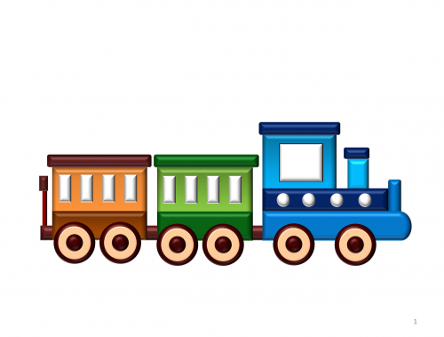 train cartoon transportation
