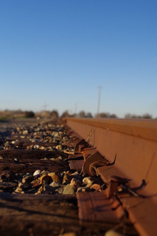 train tracks california