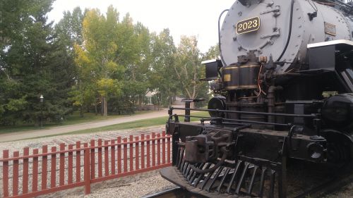 train outdoors heritage park