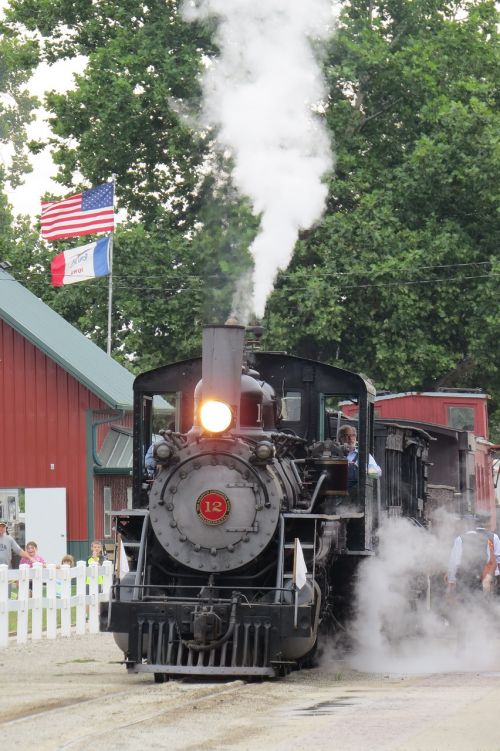 train vintage steam