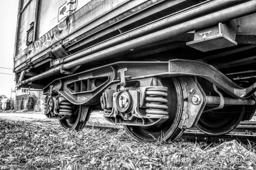 train railway wheels