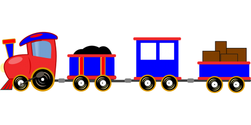 train cartoon toy