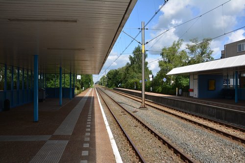train  railway line  transport