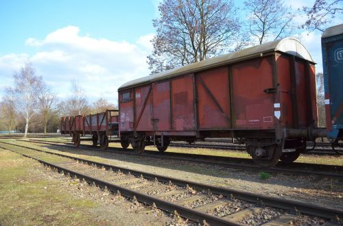 train sidings wagon