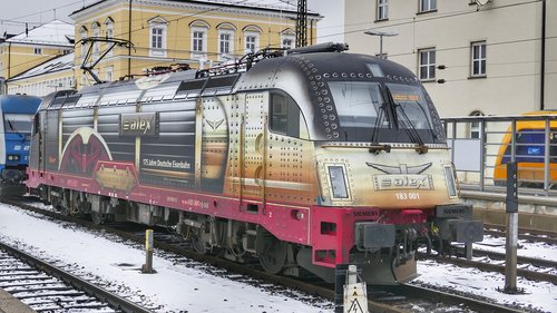 train  railway  locomotive