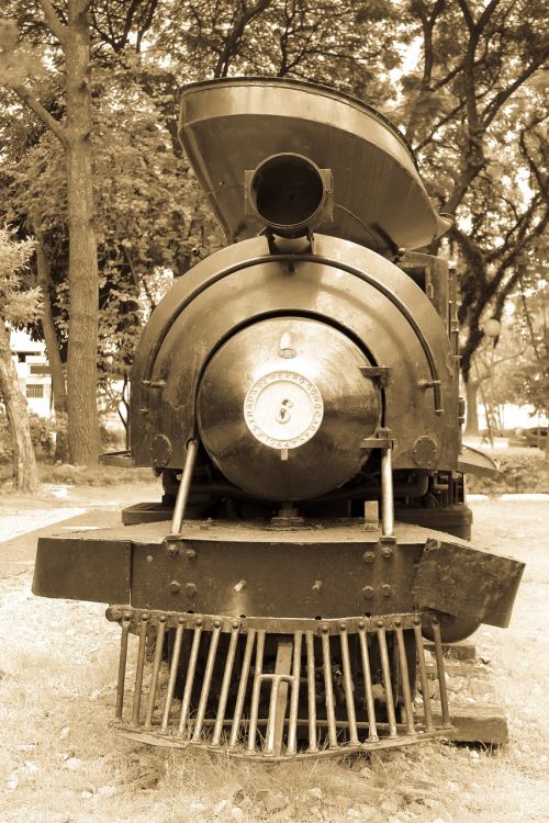 train old antique