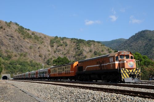 train railroad tunnel