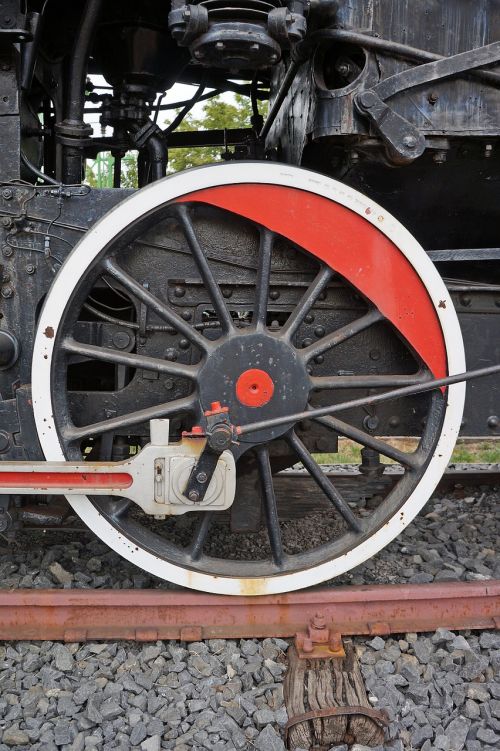 train steam engine rail
