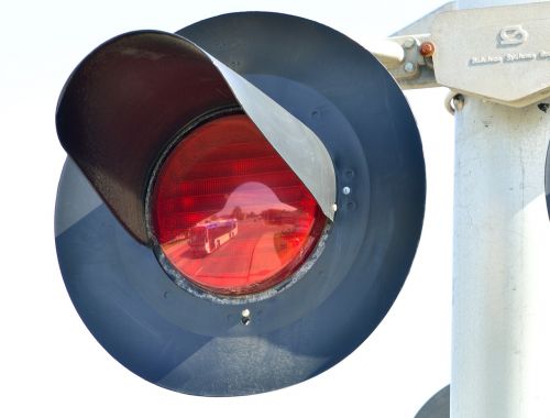 train signal reflection bus