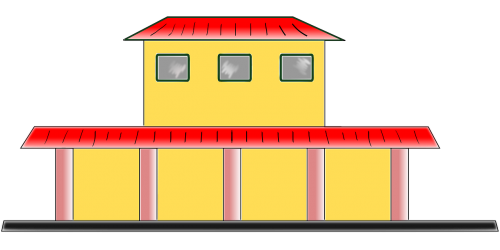 train station building house