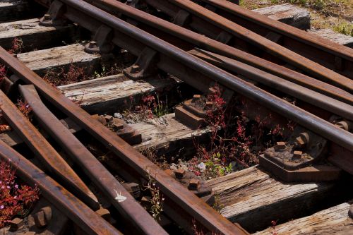 train tracks lines railway