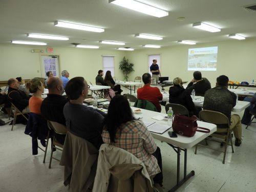 training volunteers learning