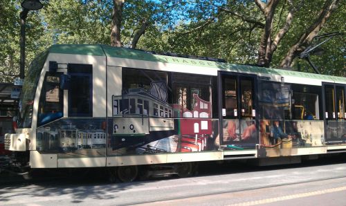 tram advertising tramway museum