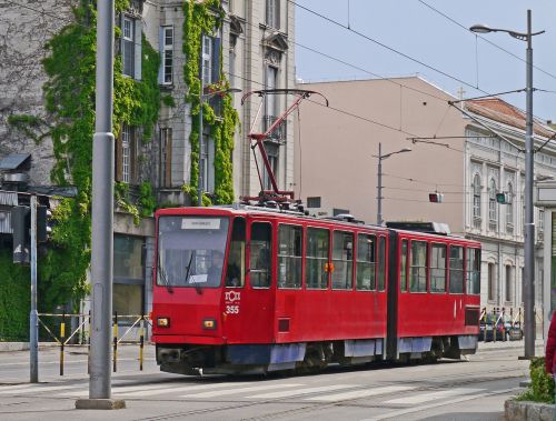 tram belgrade serbia