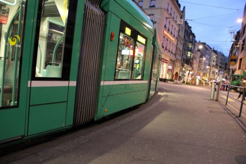 tram traffic public means of transport