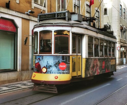 tram lisbon portugal