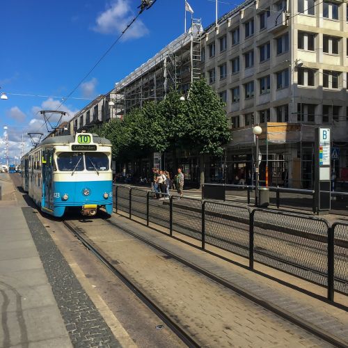 tram gothenburg track