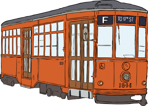 tram streetcar transportation