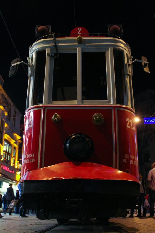 tram istanbul turkey