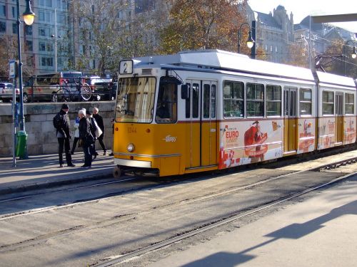 tram budapest hungary