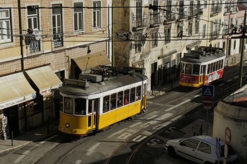 tram lisbon old town