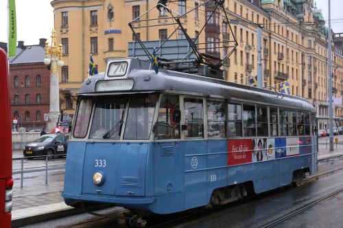tram old tourist tram