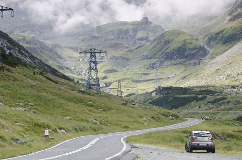 transfagarasan route romania mountains