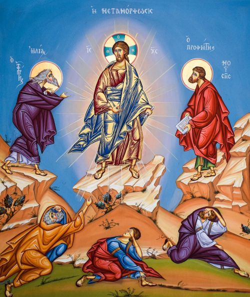 transfiguration of christ iconography painting