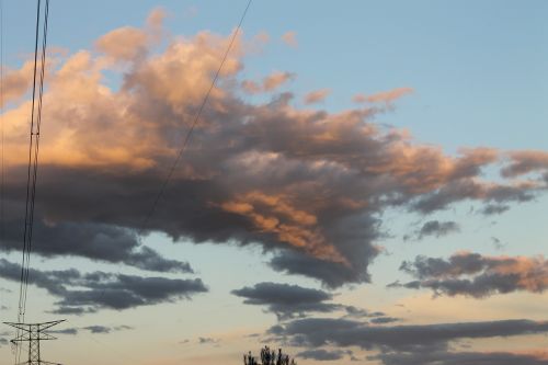 transmission line clouds