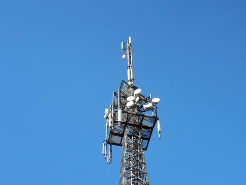 transmission tower send radio