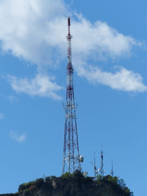 transmission tower radio mast monte brione