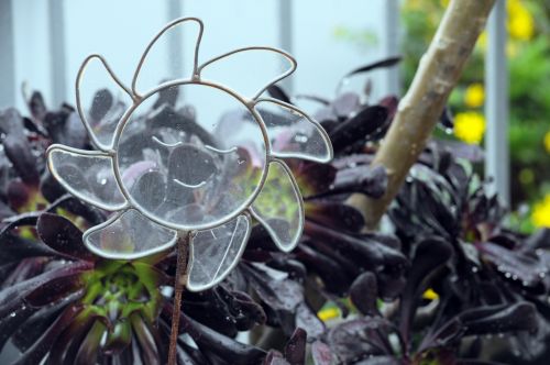 Transparent Sun Garden Decoration