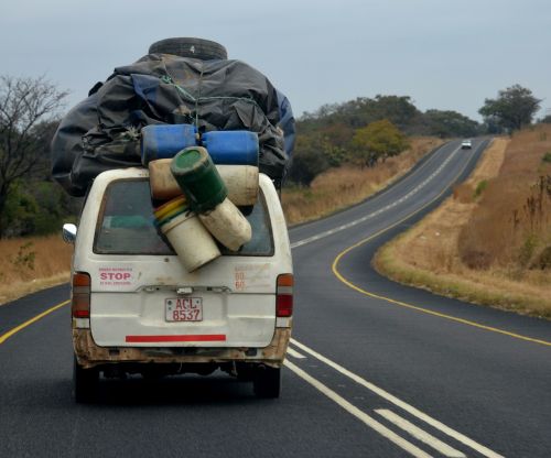 transport bus overloaded