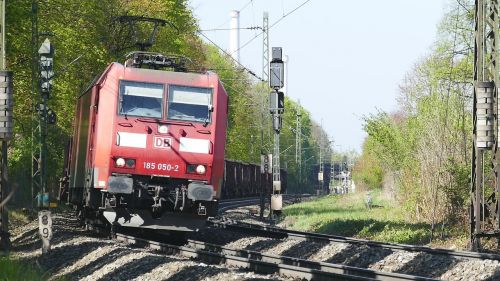 transport system train railway line