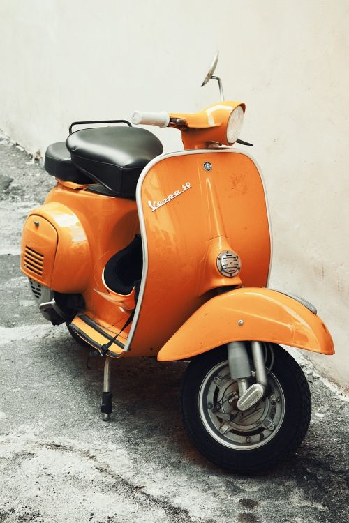 transportation scooter vespa