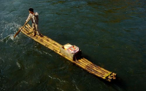 transportation china bamboo