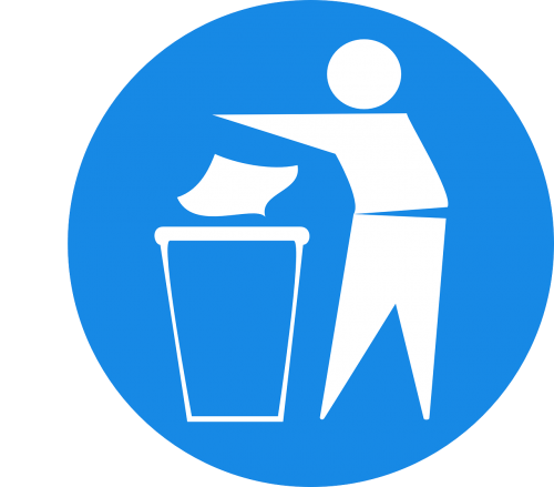 trashcan garbage bin