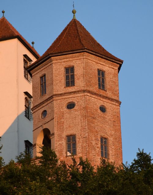 trausnitz castle tower middle ages