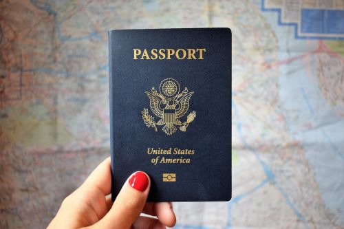 travel map passport