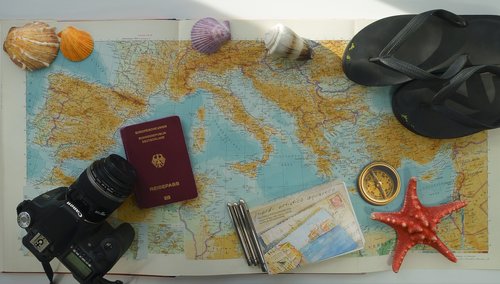 travel  preparation  map of europe