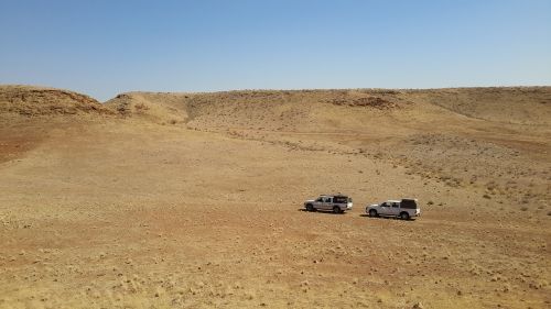 travelling camping namibia