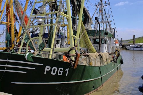 trawler ship harbour