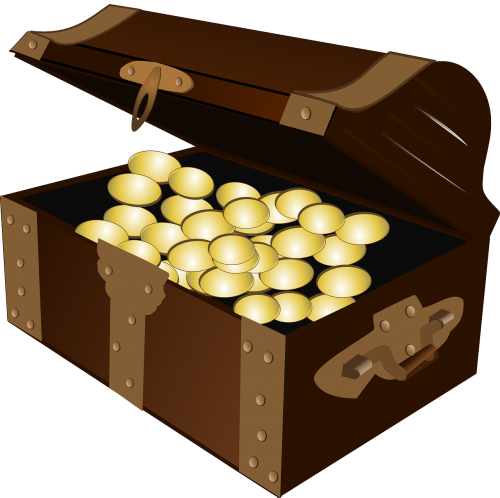 treasure treasure chest gold