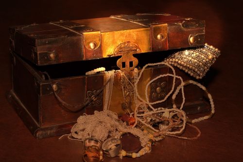 treasure chest chest jewellery
