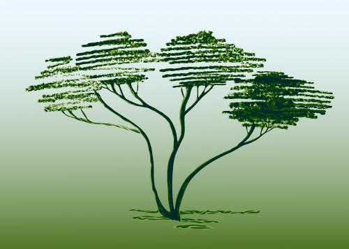 tree figure vector
