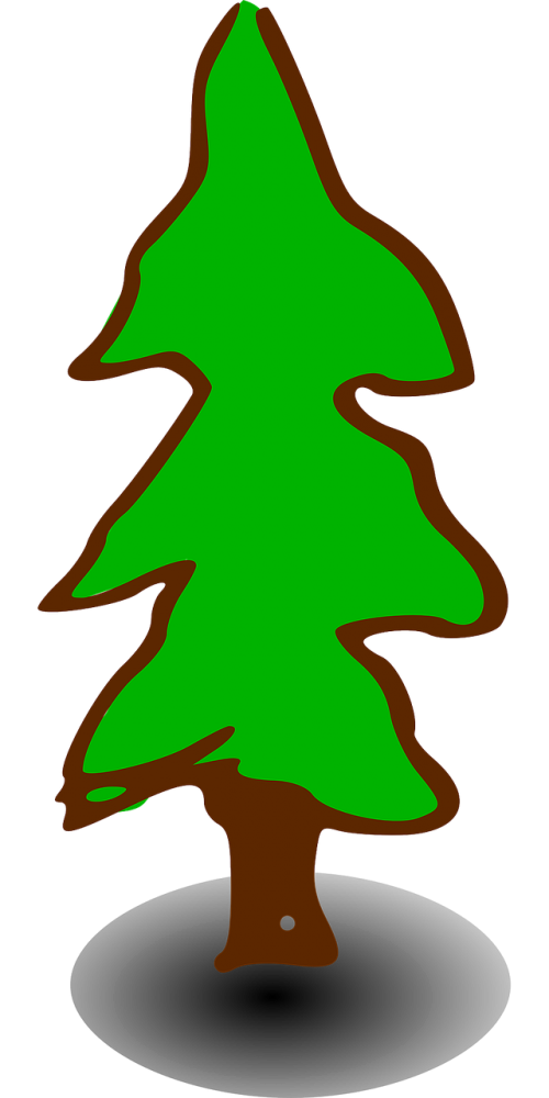 tree flora sign