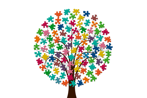 tree share pieces of the puzzle