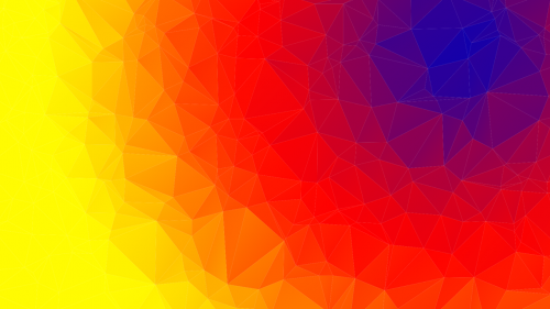 triangle gradient radial