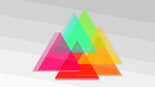 triangle 3d mountain
