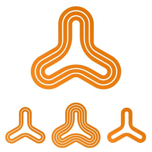 triangle logo triangular